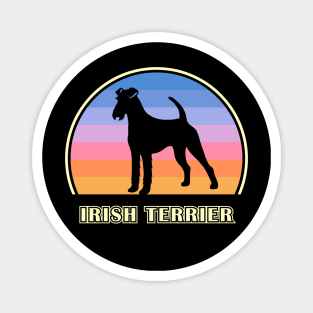 Irish Terrier Vintage Sunset Dog Magnet